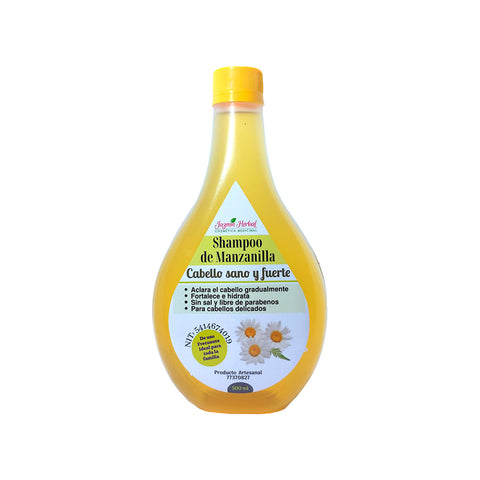Shampoo de manzanilla | Jazmin Herbal | 500 ml