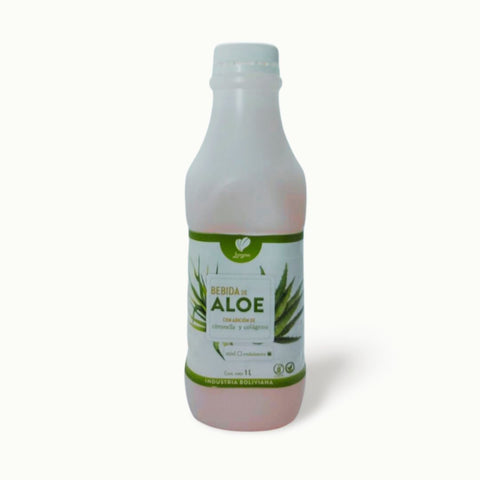 Bebida de Aloe con citronella y colágeno | Laboratorio A&E | 1 L