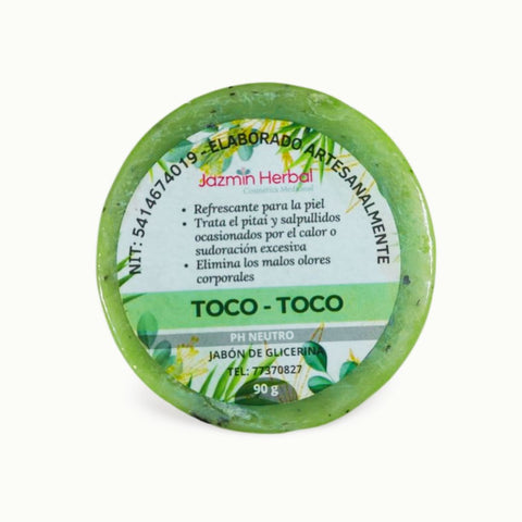 Jabon artesanal de Toco Toco | Jazmin Herbal | 85 g