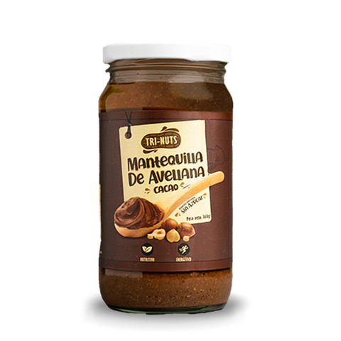 Mantequilla de avellana y cacao | Tri Nuts | 360 g