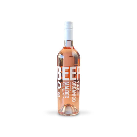Vino Malbec Rosé orgánico | Beepure | 750 ml